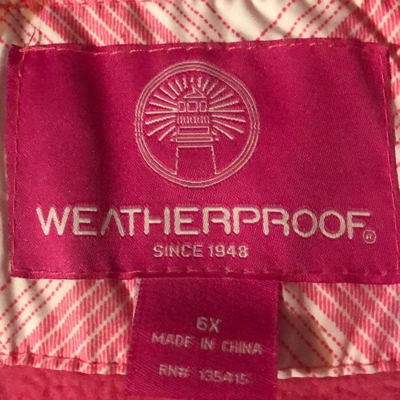 Weatherproof puffer cost size 6x. Perfect cond. - Picture 2 of 4